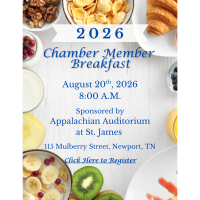 2026 August Member Breakfast Sponsored by Appalachian Auditorium at St. James