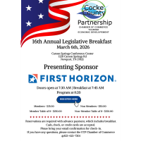 16th Annual Cocke County Legislative Breakfast