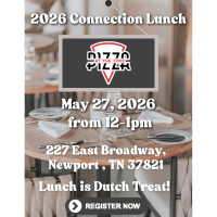 2026 May Connection Lunch Hosted by Pizza at the Cove