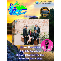 2026 Rhythm on the River Summer Concert Series 4- Knox Boombox