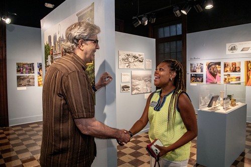 Memorial Drive Exhibit Opening