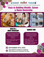 Job Fair: The Keys to buidling Wealth, Career and Homeownership