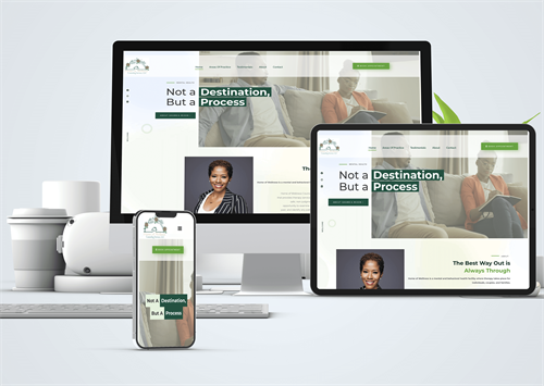 Therapy Website Design Client