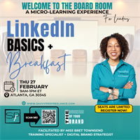 LinkedIn Basics + Breakfast Learning Lab [Boardroom Series]