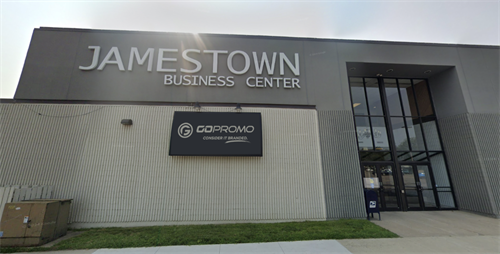 Located inside the Jamestown Business Center