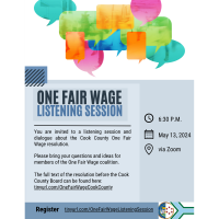 One Fair Wage, Listening Session