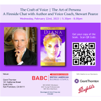 The Craft of Voice and The Art of Persona - Fireside Chat with Stewart Pearce