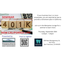 Free Seminar - San Francisco: Retirement Plans for Small Businesses