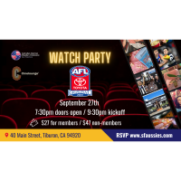 AFL Grand Final Watch Party (Posted by Australian American Chamber of Commerce)