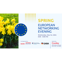 Spring European Networking Evening 2025 (Hosted by Patron Member Cooley)