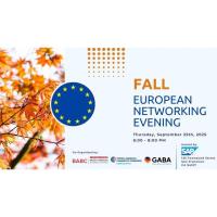 SAVE THE DATE Fall European Networking Evening 2025