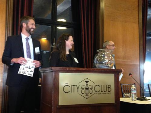 Catherine House and Nick Unkovic at the BABC, Squire Sanders sponsored 2015 Economic Lunch