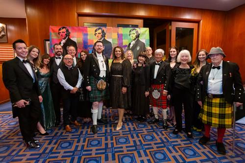 Delegates of the 162nd Annual Burns Supper