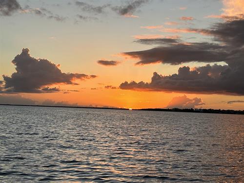 Charlotte Harbor Sunsets on Red Tiki Tours are the best!