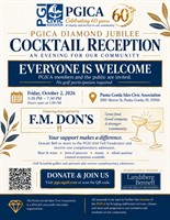 Diamond Jubilee VIP Cocktail Reception at the PGICA