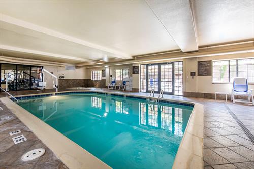Indoor Pool for fun splashtime