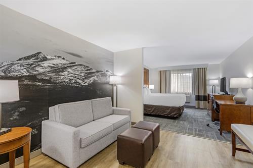 Spread out in our King Suite