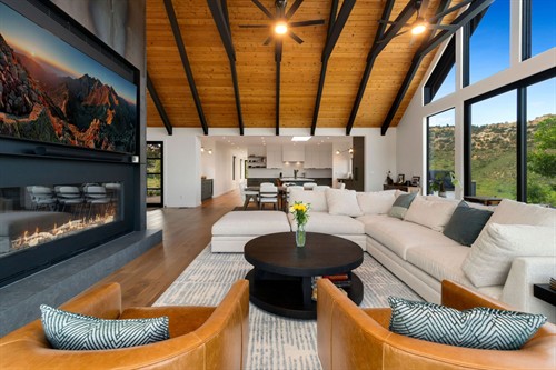 Red Rocks Custom Home Build: Interior
