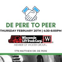 De Pere to Peer at Wisconsin Lift Truck Corporation