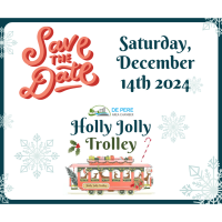 Holly Jolly Trolley 2024 - SAVE THE DATE