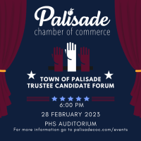 Town of Palisade Board of Trustee Candidate Forum