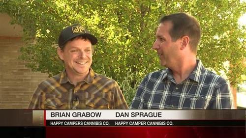 The Happy Camper Palisade Owners, Brian Grabow (L) and Dan Sprague (R) 