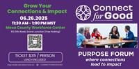 Connect for Good Purpose Forums