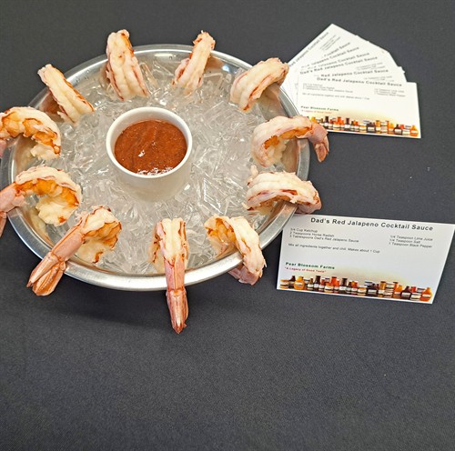Dad's Red Jalapeno Shrimp Cocktail