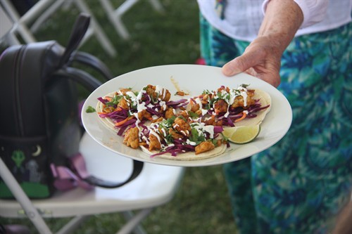 Yummy culinary lavender Cooking Demonstration!