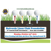 Bulverde Lions Foundation Golf Tournament