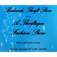 A Thriftique Fashion Show benefiting the Bulverde Thrift Store