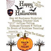Happy Halloween - Hwy 46 Business District