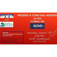 Town Hall Meeting regarding Comal ISD Bond 2017