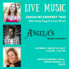 Live Music at Angela's designs in furniture