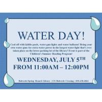 Water Day at the Library