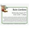 Lunch & Learn - Rain Gardens