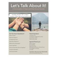 Let's Talk About It!  - A Conversation of Hope & Help Around Suicide