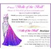 3rd Annual "Belle of the Ball" Boutique