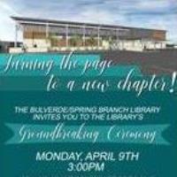 Bulverde/Spring Branch Library Expansion Groundbreaking Ceremony