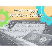 Learn about the Wide-Format Printer/Cutter