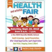 COMAL ISD COUNCIL OF PTA'S presents a district wide family HEALTH FAIR
