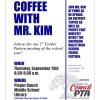 Coffee with Mr. Kim