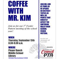 Coffee with Mr. Kim