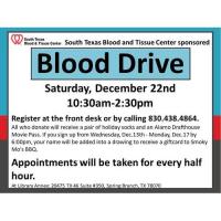 Blood Drive by South Texas Blood & Tissue Center