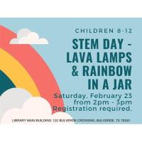 STEM Day - Lava Lamps & Rainbow in a Jar