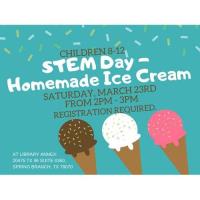 STEM Day - Homemade Ice Cream