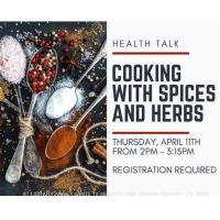 Health Talk - Cooking with Spices and Herbs