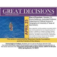 Great Decisions Discussion Series