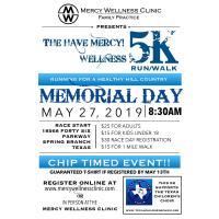The Have Mercy! Wellness 5K Walk/Run