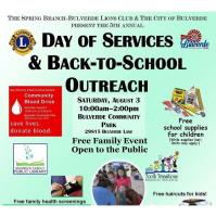 Day of Services & Back to School Outreach